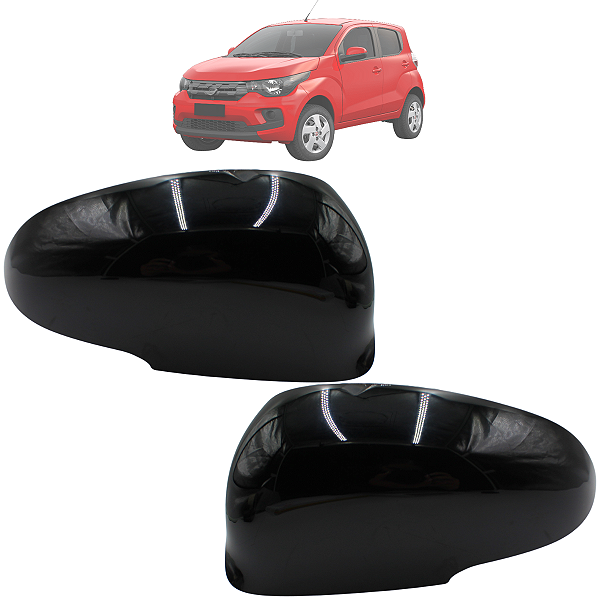 Par Capa Cobertura Retrovisor Mobi 2016 Até 2019 Original