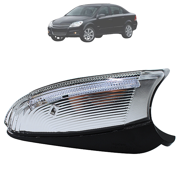 Pisca Seta Retrovisor Metagal Vectra 2009 Até 2012 Original