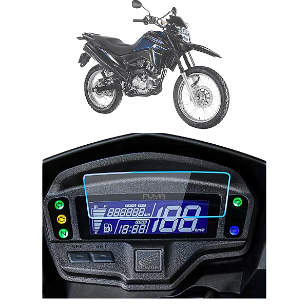 Película Protetora Painel NXR160 Bros 2015 16 17 18 Até 2024