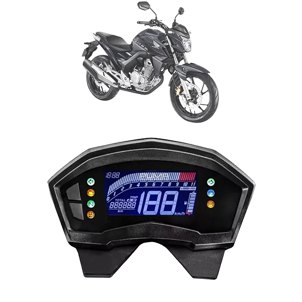 Proteção Painel Cb250f Twister 2016 17 18 19 2020 2021 2022