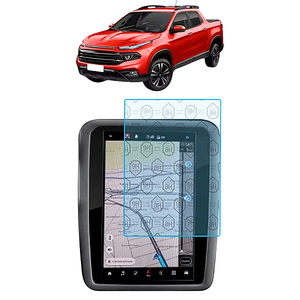 Película Painel Tela 9H Protetora Toro 2022 2023 2024 10,0 Polegadas