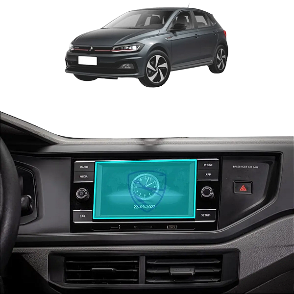 Película Anti Risco Painel Protetora Polo 2016 Até 2022