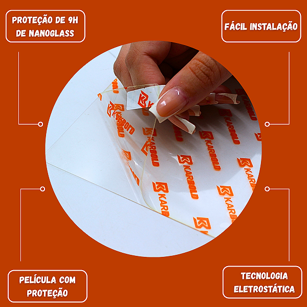 Película Anti Risco Painel Protetora XC40 2018 Até 2023 9 Polegadas