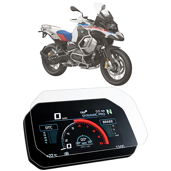 Película Anti-risco Painel Protetora Moto 1250GS Premium 2018 A 2025