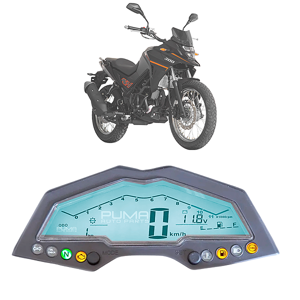 Película Painel Dafra 9H  Moto NH190 NH300 ABS 2024 2025