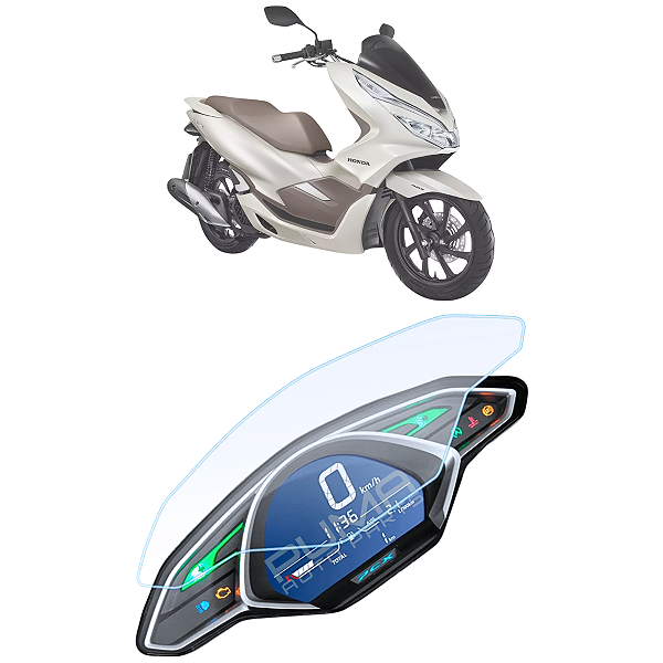 Película Anti Risco Painel Protetora Moto PCX 150 2018 Até 2023