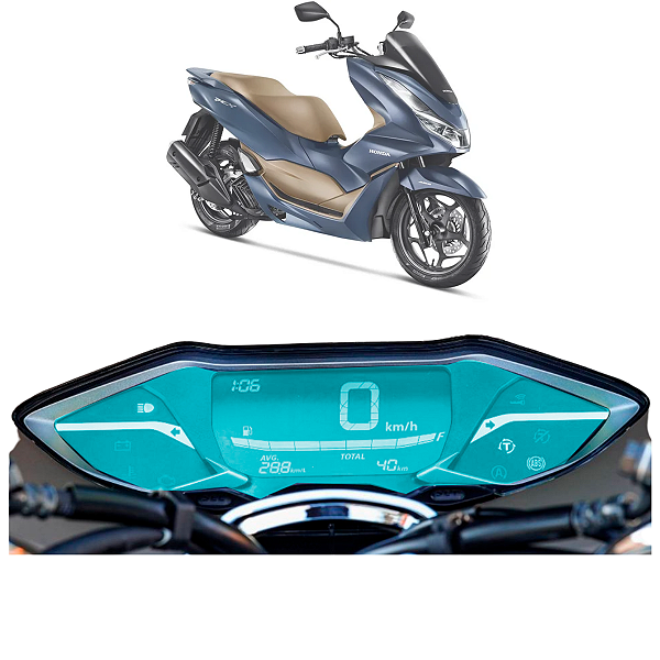 Película 9h Painel Protetora Moto PCX 160 2024 2025