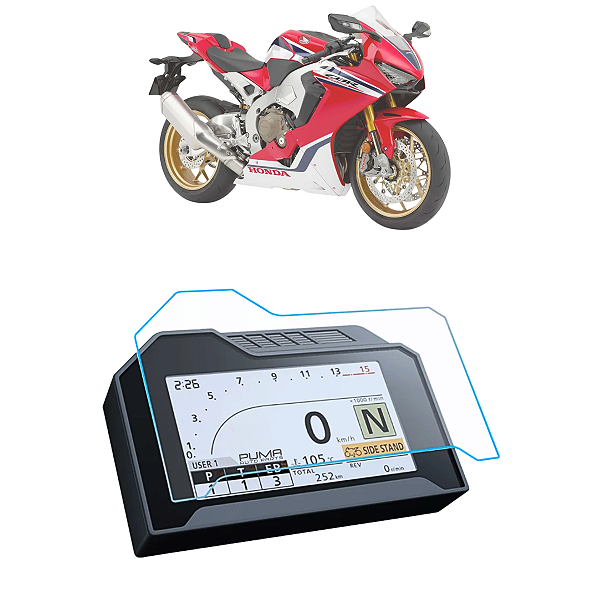 Película Painel Honda Cbr 1000rr Cbr1000 sp Fireblade  2017 Até 2020