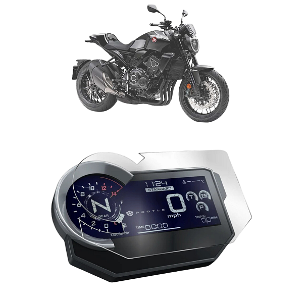 Película Anti Risco Painel Protetora Moto CB 1000R 2019 Até 2021