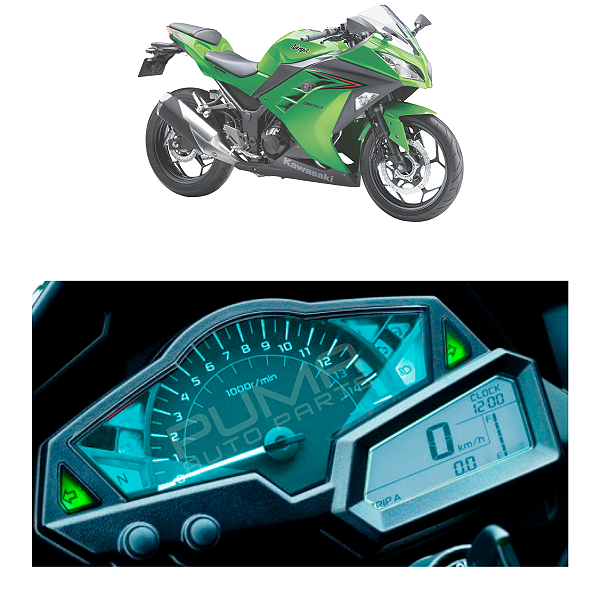 Película Painel Protetora Moto Ninja 250 Ninja 300 2013 Até 2018