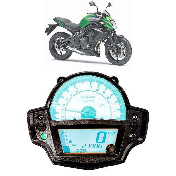 Película Painel Protetora Kawasaki EN6R 2011 Até 2016 Versys 650 2015 Até 2018