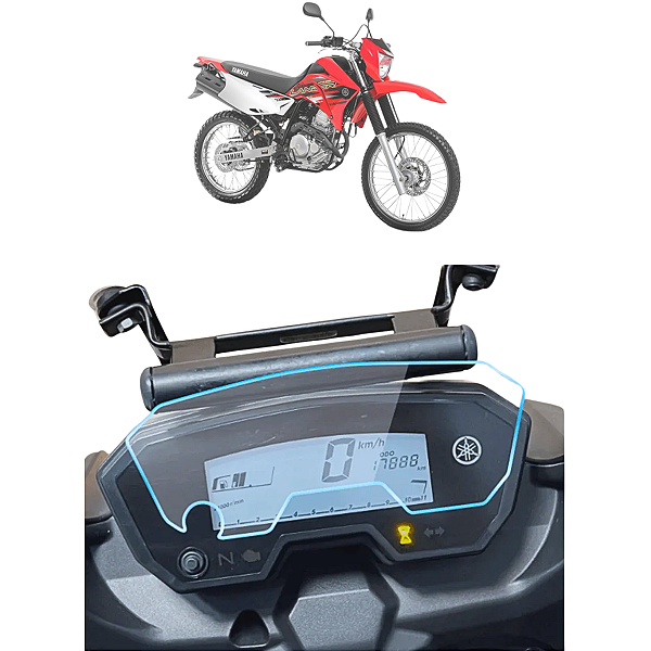 Película Painel Protetora Moto Ténéré 250 XT 250Z 2016 Até 2019