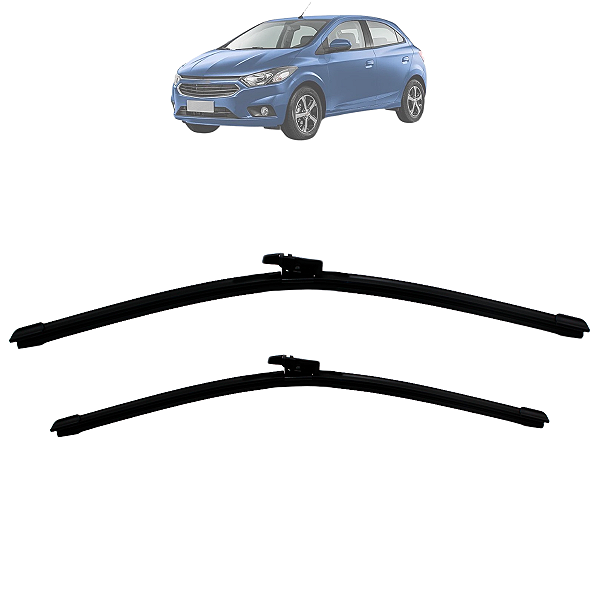 Par Palheta Limpador Dianteira Especifica KA 2010 Até 2013