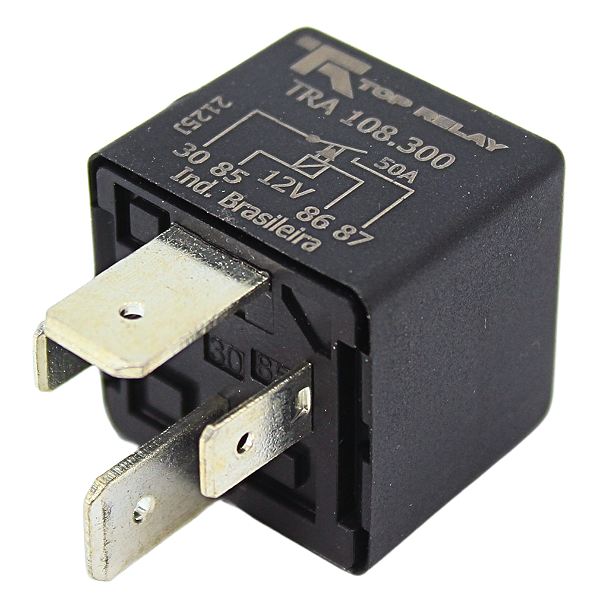 Rele Auxiliar 12v 50a 4t Citroen Gm Vw Peugeot Audi Hyundai Kia
