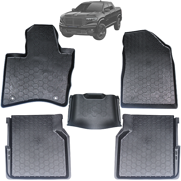 Tapete Borracha Bandeja Compativel Ram Rampage Todos