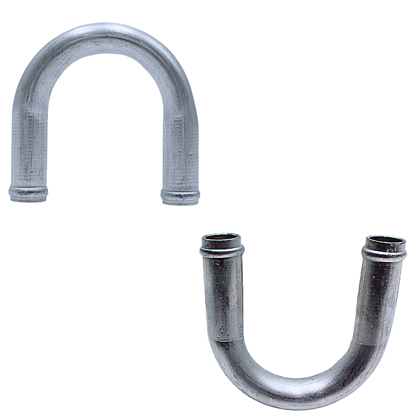 Kit Tubo U 16mm E 19mm Isolar Ar Quente Adaptador Universal