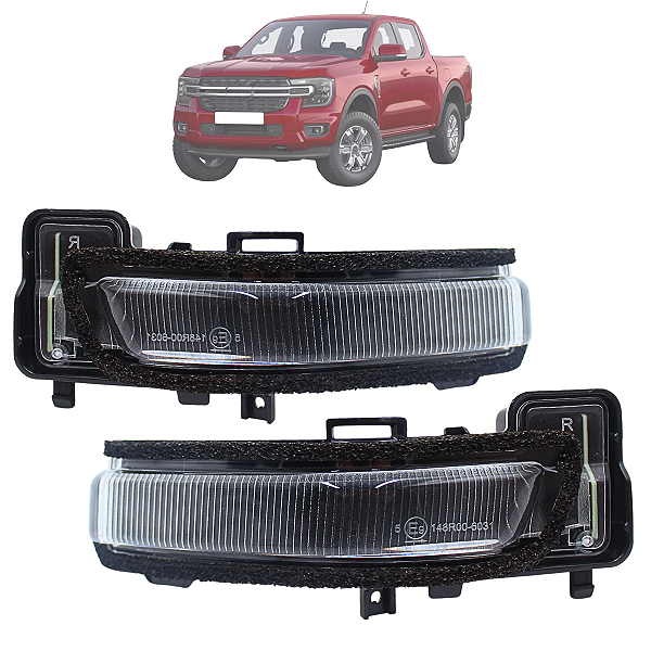 Par Pisca Cobertura Retrovisor Ranger 2023 Até 2025 Original