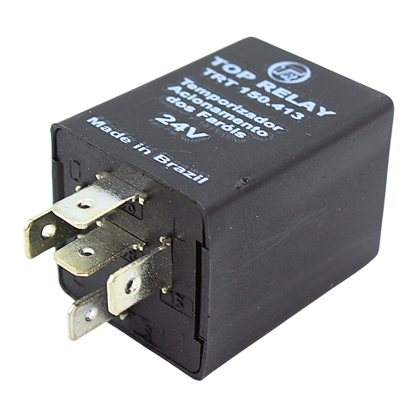 Relé Temporizador Para Acendimento Automático Faróis 24v