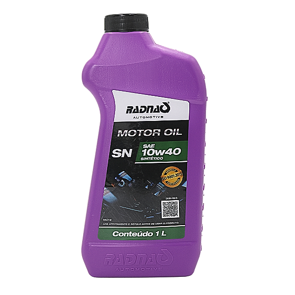 Óleo Lubrificante Motor 10w40 Sintético Radnaq