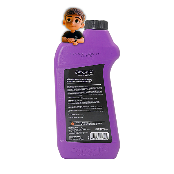 Óleo Transmissão Manual 75w80 Semissintético Api Gl5 Sae Ep