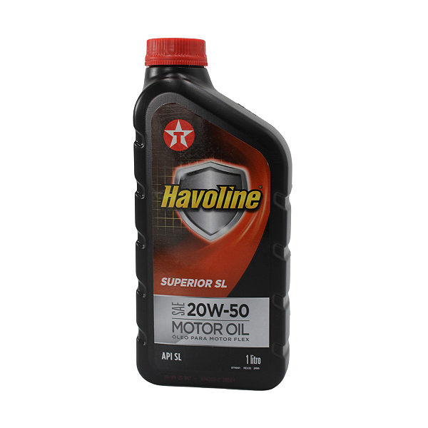 Óleo Lubrificante Motor 20w50 Sl Mineral Havoline 1 Litro