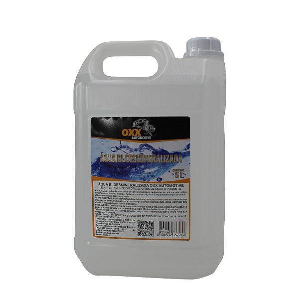 Água Desmineralizada 5l Radiadores Automotivo Transparente