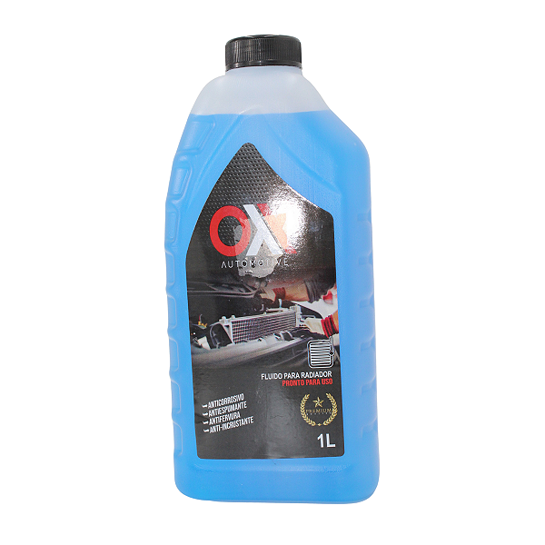 Aditivo Para Radiador Pronto Uso Oxx 1 Lt Azul