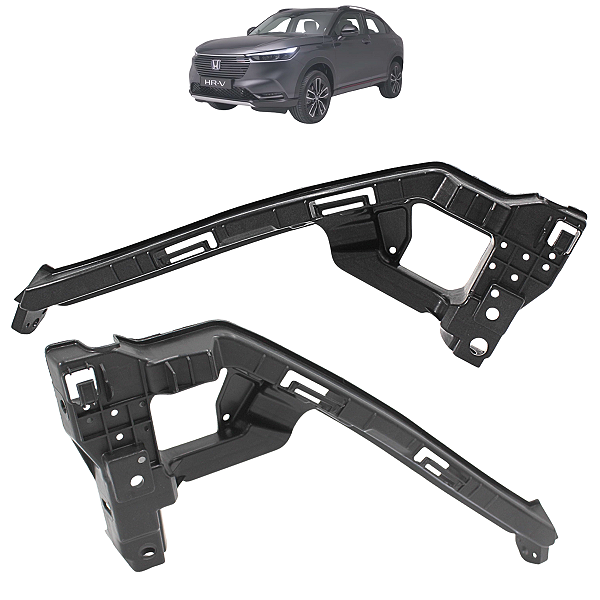 Kit Guia Suporte Farol Dianteiro Hrv 2019 2020 2021 2022
