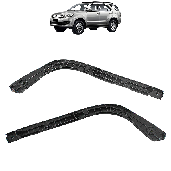 Kit Suporte Guia Garra Parachoque Traseiro Sw4 2006 2007 A 2011