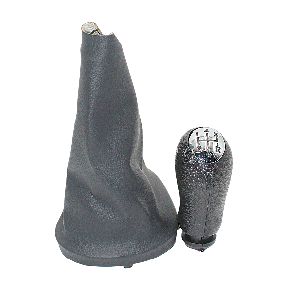 Kit Manopla Bola Coifa Cambio Logan Sandero 2015 16 17 18 Até 2025