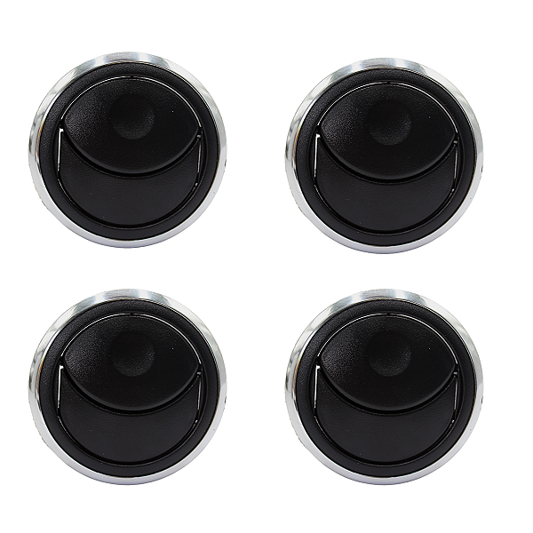 Kit 4 Difusor Saida Ar Logan Sandero 2007 2008 09 10 11 2012 2013