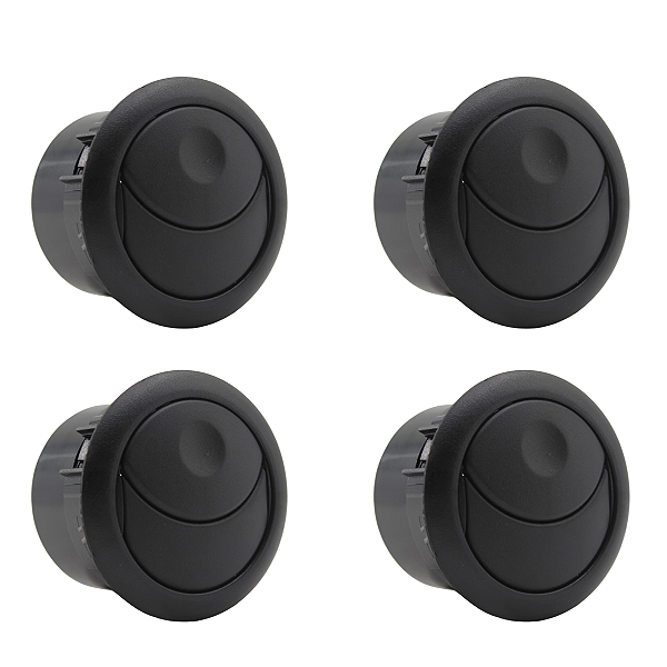 Kit 4 Difusor Ar Logan/Sandero 2007 2008 2009 2010 2011 2012 2013