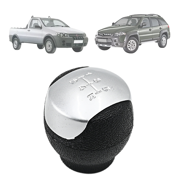 Bola Câmbio Manopla Strada Palio Adventure Siena Idea Strada Ré P/Trás