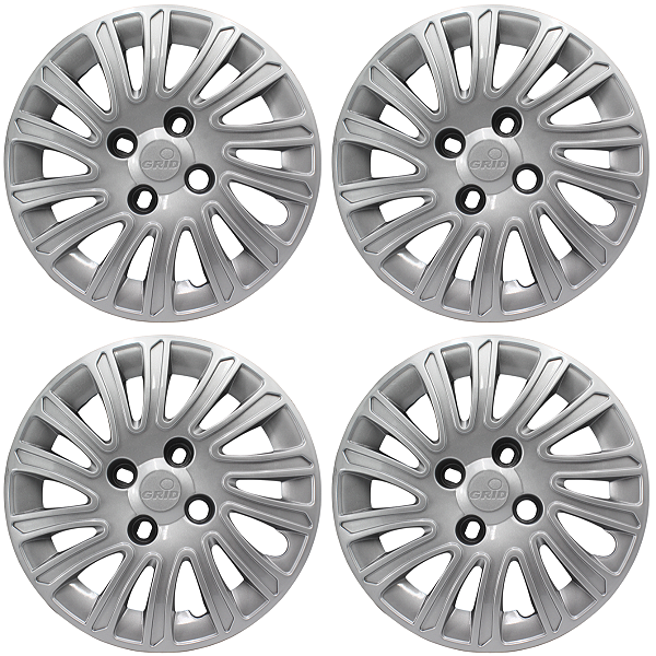 Jogo Calota Aro 14 Fiat Grand Siena 2012 2013 Palio Uno