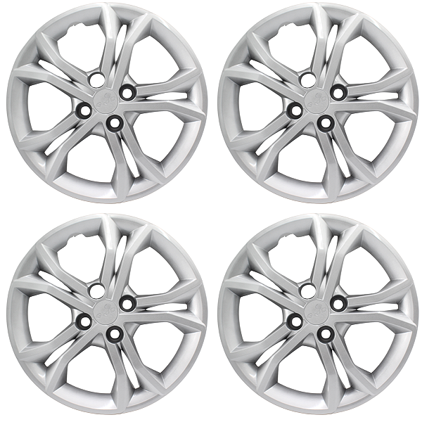 Jogo Calota Aro 15 Argo Cronos 2020 2021 2022 2023 2024