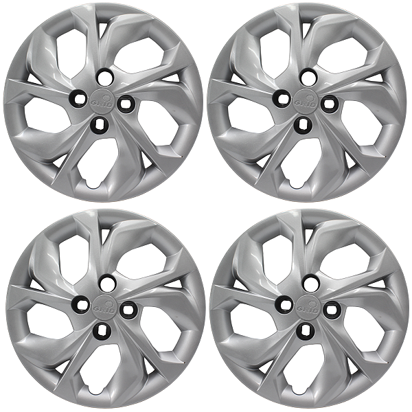 Jogo 4 Calota Aro 15 Hyundai Hb20 2019 2020 2021 2022 2023