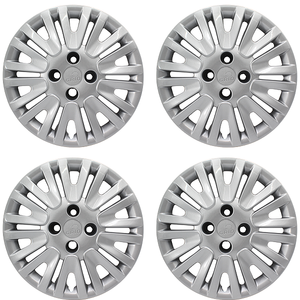 Jogo 4 Calota Gol Voyage Parati Saveiro G2 G3 G4 G5 Aro 14