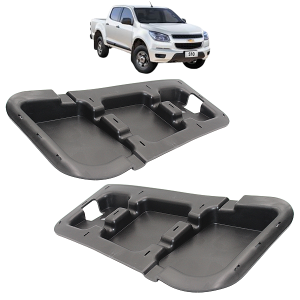 Kit Guia Parachoque Dianteiro S10 Blazer 2001 02 03 04 Até 2011