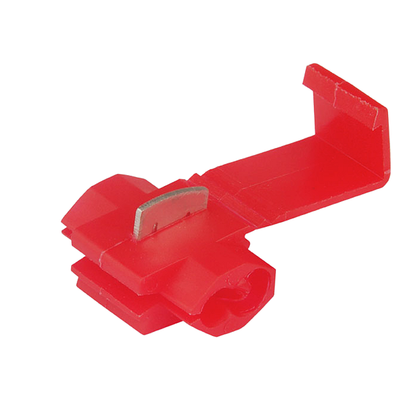 Conector Derivação De Fios Até 1,5 Mm 10 Und Vermelho