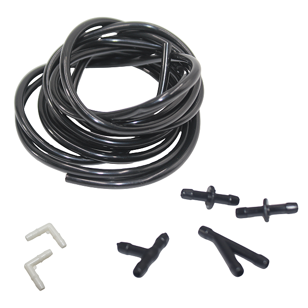 Kit Mangueira Esguicho Limpador Parabrisa + Conexão Emenda