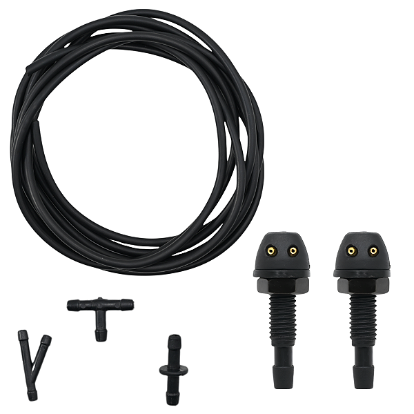 2 Brucutu Esguicho + Mangueira 2 Saídas Universal Adaptação