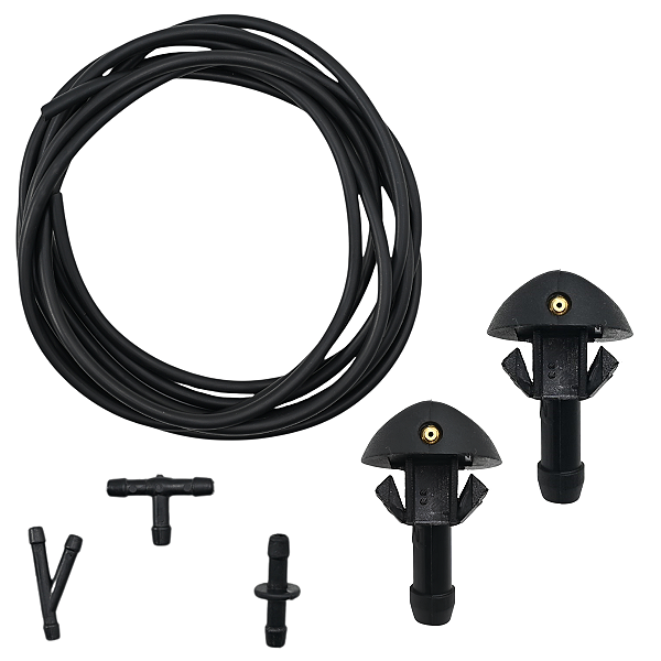 Kit Esguicho Brucutu + Mangueira Limpador Monza Kadett Ipanema
