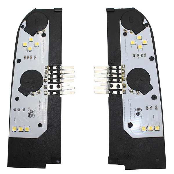 Par Circuito Led Lanterna Traseira Uno 1984 85 86 Até 2004