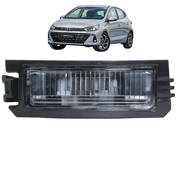 Lanterna Luz Placa HB20 2020 2021 2022 2023 2024 2025 2026