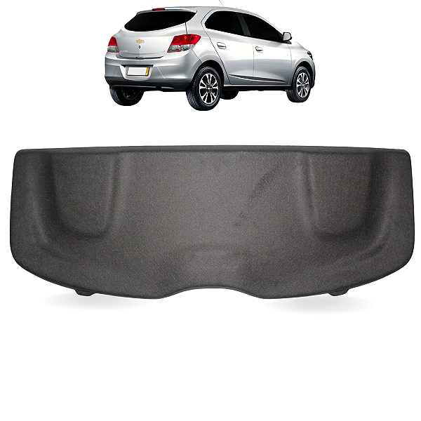 Tampão Bagagito Porta Malas Onix 2012 até 2018 Preto Carpete