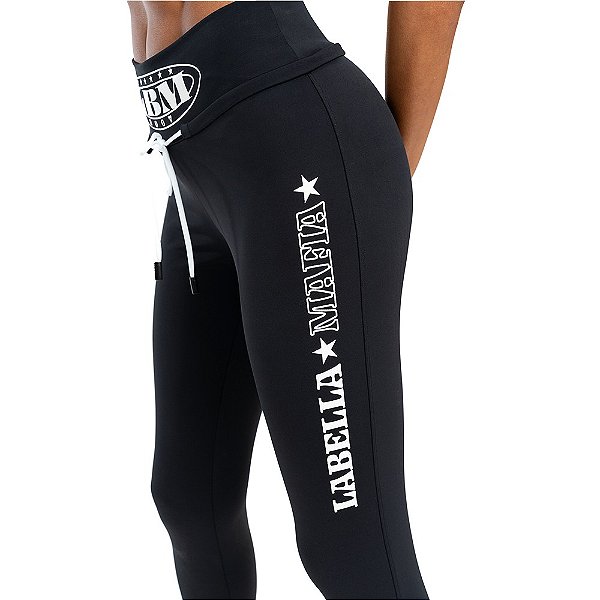 Legging Boxer Preta Labellamafia