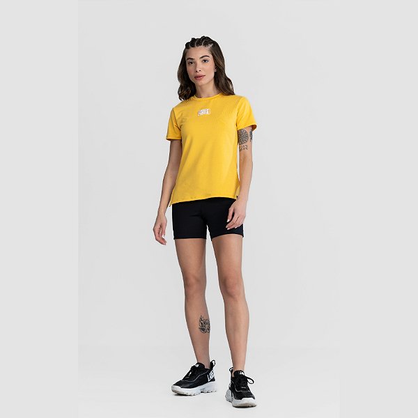 Camiseta Go On Amarela Labellamafia