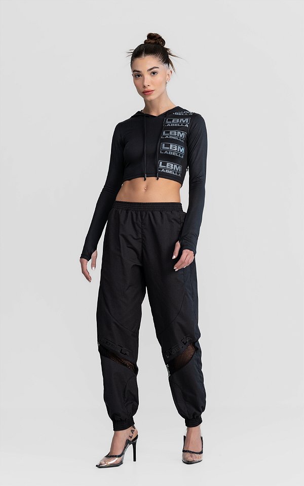 Cropped Streetwear Preto Labellamafia