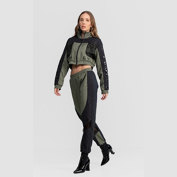 Jaqueta Streetwear Verde Labellamafia