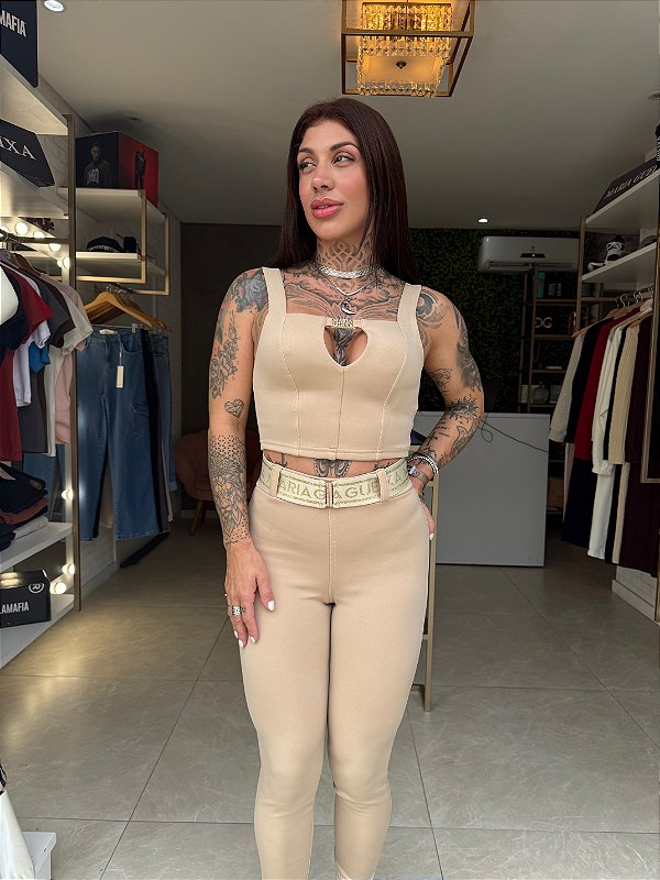 CONJUNTO COM CINTO